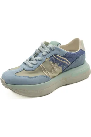 Premiata Sko, Dame, Blå, 39 EU, Uld, Damesko Cassie Stilfuldt Model