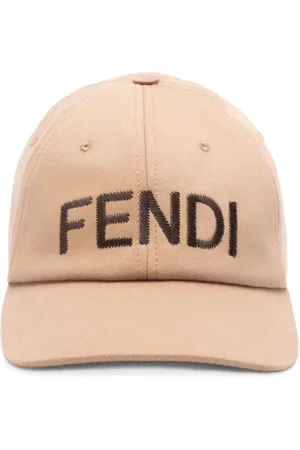 Fendi Tilbehør, Herre, , ONE SIZE, Sort Baseball Kasket med Justerbar Strop