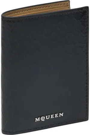 Alexander McQueen Tilbehør, Herre, Sort, ONE SIZE, Horisontale Punge & Kortholdere