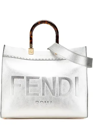 Fendi Pre-owned, Dame, Grå, ONE SIZE, Uld, Pre-owned Laeder fendi-tasker
