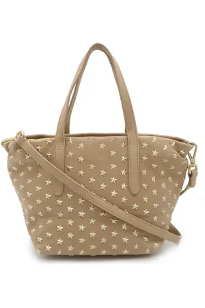 Jimmy Choo Pre-owned, Dame, Lyserød, ONE SIZE, Uld, Pre-owned Laeder totes
