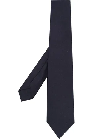 BARBA Tilbehør, Herre, Blå, ONE SIZE, Midnight Silke Spids Tippet Slips