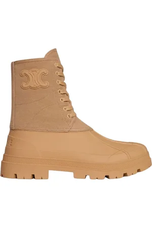 Céline Sko, Dame, Brun, 39 EU, Canvas HighTop Ankelstøvler