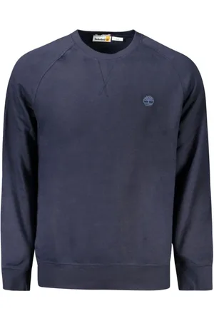 Timberland Sweathshirts & Hoodies, Herre, Blå, 2XL, Bomuld, Blå Bomuldssweater