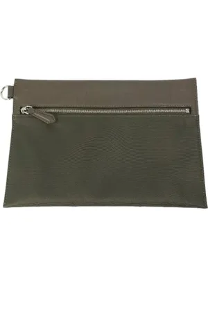 Fendi Pre-owned, Dame, Grøn, ONE SIZE, Tyl, Pre-owned Laeder fendi-tasker