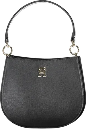 Tommy Hilfiger Taske, Dame, Sort, ONE SIZE, Polyester, Sort polyester håndtaske