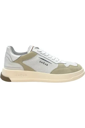 Ghoud Sko, Herre, Flerfarvet, 43 EU, Læder, Lavt Læder/Suede Sneakers