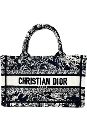 Dior Pre-owned, Dame, Sort, ONE SIZE, Tyl, Pre-owned Stof dior-tasker