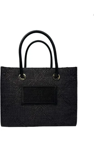 Elisabetta Franchi Taske, Dame, Sort, ONE SIZE, Uld, Sorte tasker til et stilfuldt look
