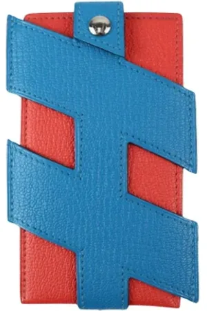 Hermès Pre-owned, unisex, Blå, ONE SIZE, Tyl, Pre-owned Laeder punge