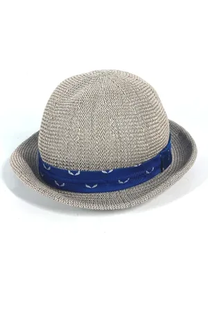 Fendi Pre-owned, Dame, Blå, ONE SIZE, Tyl, Pre-owned Stof hatte