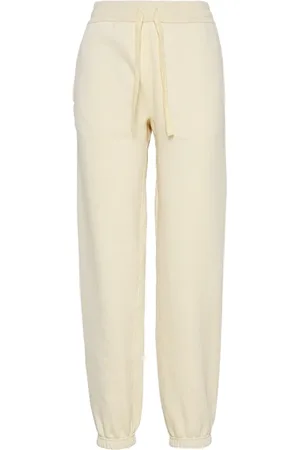 Jil Sander Bukser, Dame, , S, Bomuld, Ivory Bomuld Jogger Bukser