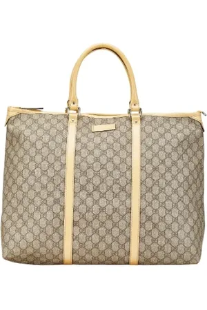 Gucci Pre-owned, Dame, , ONE SIZE, Tyl, Pre-owned Laeder totes