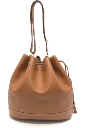 Hermès Pre-owned, Dame, Brun, ONE SIZE, Uld, Pre-owned Laeder skuldertasker