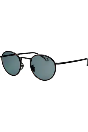 Giorgio Armani Tilbehør, Herre, Sort, 49 MM, Sorte Rektangulære Solbriller til Mænd