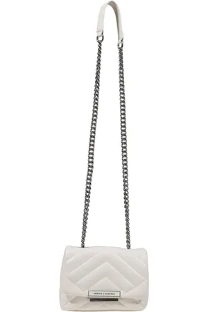 Armani Exchange Taske, Dame, Hvid, ONE SIZE, Polyester, Kvinders Lille Polyester Taske Kollektion