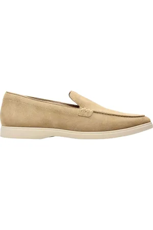 Clarks Sko, Herre, Brun, 45 EU, Klassisk Slip-On Loafer Sko