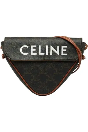 Céline Pre-owned, Dame, Brun, ONE SIZE, Uld, Pre-owned Laeder skuldertasker