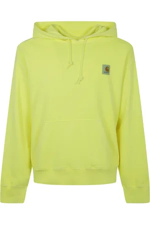 Carhartt Sweathshirts & Hoodies, Herre, Gul, S, Uld, Stilfuld hættet industri jakke
