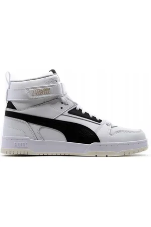 PUMA Sko, Herre, Flerfarvet, 41 EU, Læder, Retrostil Sneakers til hverdagskomfort
