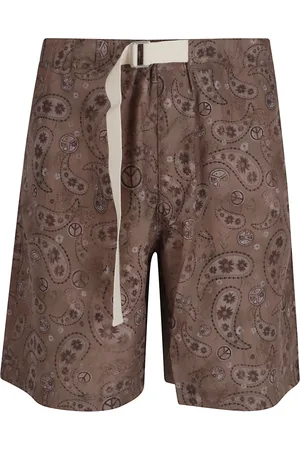 Emporio Armani Shorts, Herre, Brun, L, Uld, Stilfulde Bermudashorts til afslappede udflugter