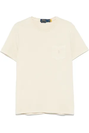 Ralph Lauren Top, Herre, , L, Bomuld, T-shirt med lomme