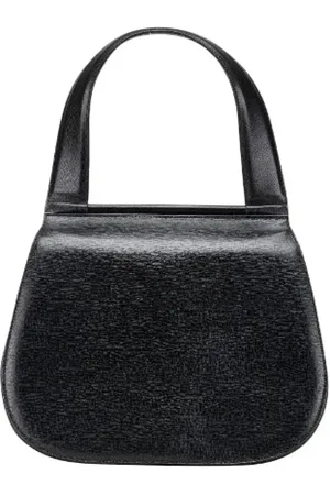 Dior Pre-owned, Dame, Sort, ONE SIZE, Tyl, Pre-owned Laeder hndtasker