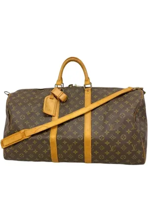 LOUIS VUITTON Pre-owned, Dame, Brun, ONE SIZE, Uld, Pre-owned canvas tasker