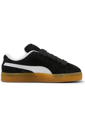 PUMA Sko, Herre, Sort, 45 EU, Læder, Sort Hvid Ruskind XL Herresko