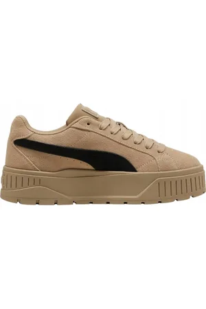 PUMA Sko, Dame, Brun, 38 1/2 EU, Uld, Komfortabel polstret sneaker med almindelig pasform