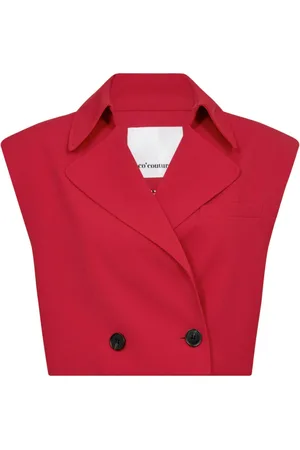 Co`Couture Jakke, Dame, , XL, Crop Waistcoat 30243 Gave Stil