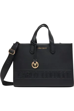 Carlo Colucci Taske, Dame, Sort, ONE SIZE, Elegant Totebag til hverdagsbrug