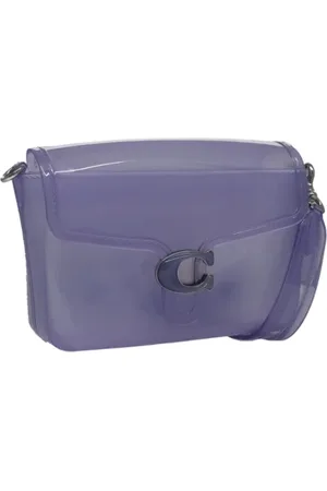Coach Pre-owned, Dame, Lilla, ONE SIZE, Uld, Pre-owned Stof skuldertasker