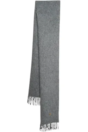 Burberry Pre-owned, Dame, Grå, ONE SIZE, Cashmere, Pre-owned Cashmere trklaeder