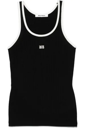 WALES BONNER Top, Dame, Sort, XS, Sonic Ærmeløs Top