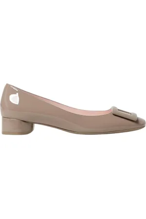 Roger Vivier Sko, Dame, Grå, 37 1/2 EU, Elegant Chic Grå Damepumps