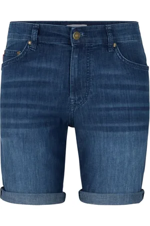 JOOP! Shorts, Herre, Blå, W31, Denim, Logo Accent Denim Shorts