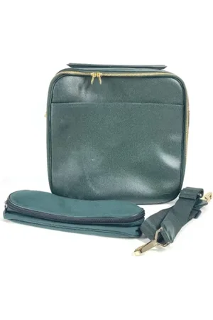 LOUIS VUITTON Pre-owned, Dame, Grøn, ONE SIZE, Uld, Pre-owned Laeder louis-vuitton-tasker