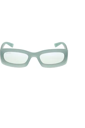 Gucci Tilbehør, unisex, Blå, ONE SIZE, Uld, Stilfulde solbriller med unikt design