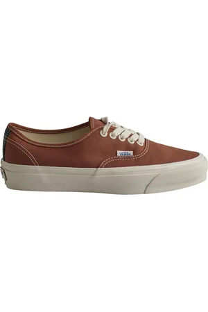 Vans Sko, Herre, Brun, 44 EU, Tyl, Ikoniske Lave-Top Lærred Sneakers