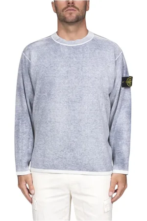 Stone Island Strik, Herre, Flerfarvet, XL, Uld, Herre Stilfuld Sweater