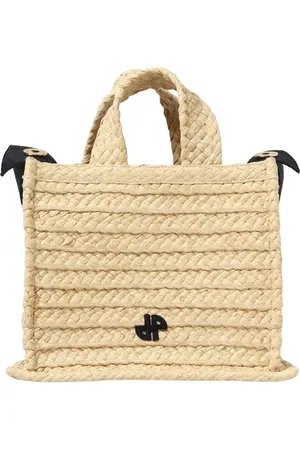 Patou Taske, Dame, , ONE SIZE, Uld, Elegant Straw Tote Taske