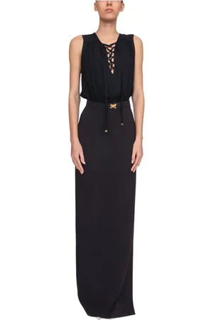 Elisabetta Franchi Kjole, Dame, Sort, L, Sort Kvinders Kjole 110