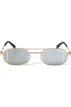 OFF-WHITE Tilbehør, unisex, Gul, 55 MM, Tyl, Oeri14H 7606 Solbriller