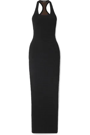 Jacquemus Kjole, Dame, Sort, S, Uld, Sort kjole til stilfulde kvinder