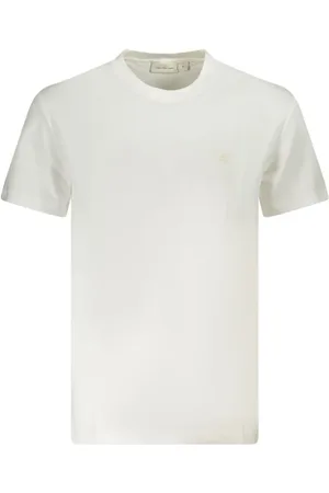 Calvin Klein Top, Herre, Hvid, 2XL, Bomuld, Hvid Bomuld Herre T-Shirt