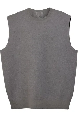 adidas Strik, Herre, Grå, M, 3-Stripes Strik Vest