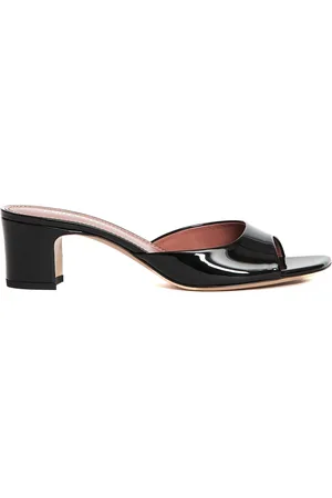 PARIS TEXAS Sko, Dame, Sort, 36 EU, Uld, Sorte Pumps med Chunky Hæl