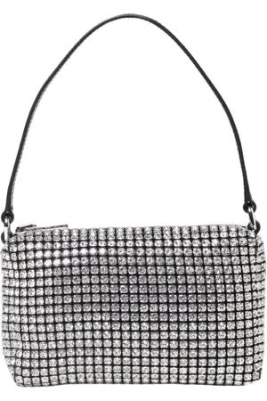 Alexander Wang Taske, Dame, Hvid, ONE SIZE, Uld, Hvid Krystal Skuldertaske