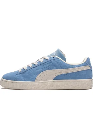 PUMA Sko, Herre, Blå, 40 EU, Suede, Sophia Chang Suede Sneakers